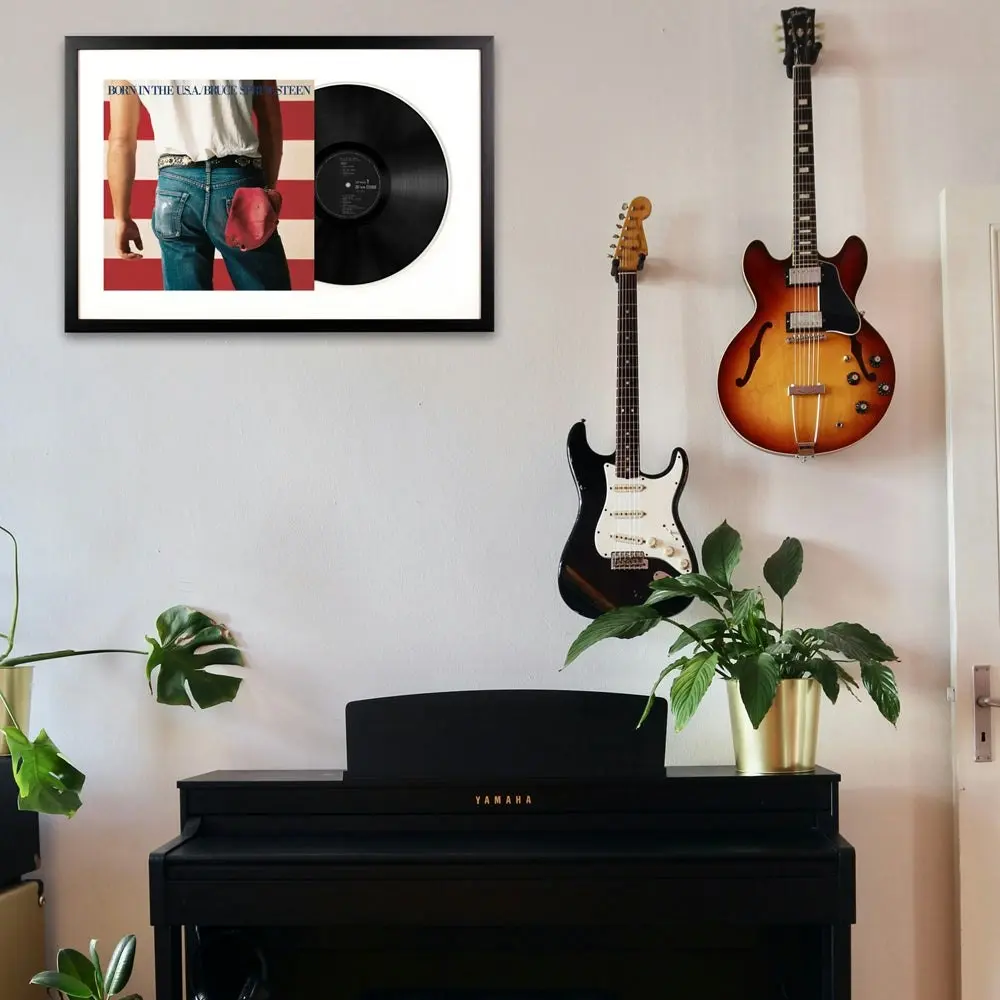 Framed Bob Dylan Greatest Hits Vinyl Album Art