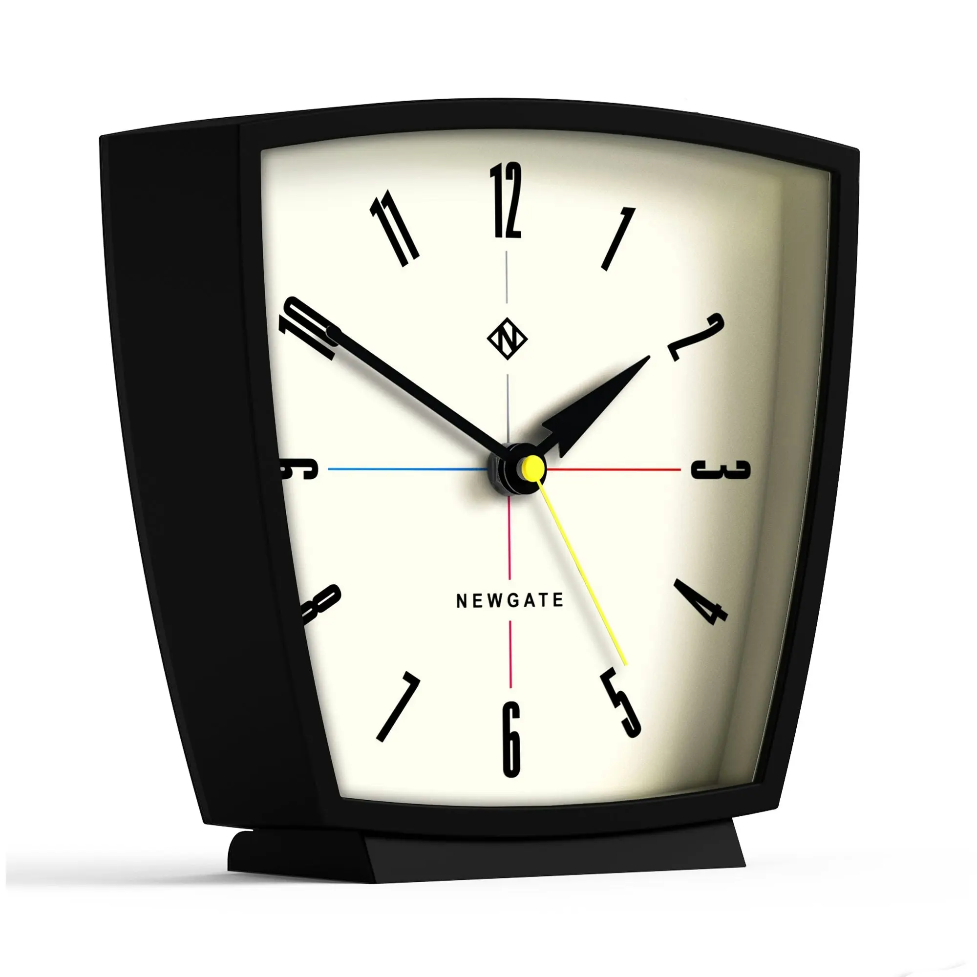 Newgate Odyssey Mantel Clock Black