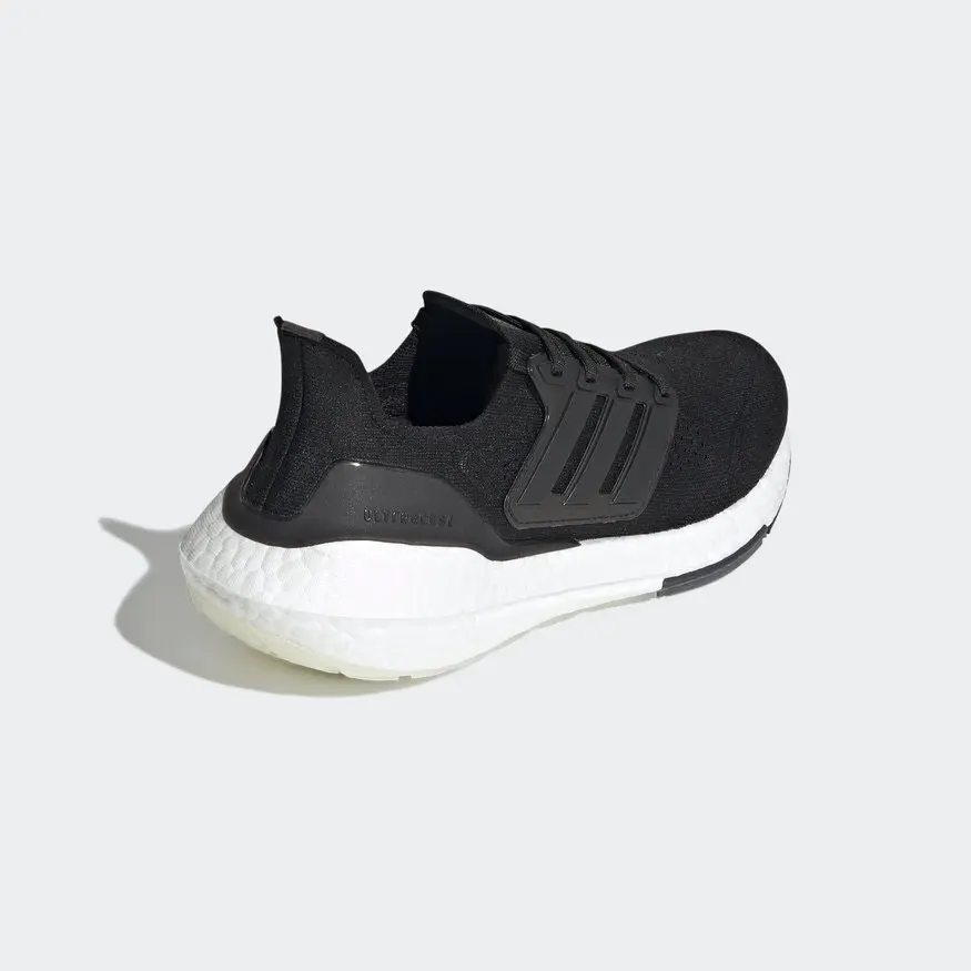 Adidas Womens Ultraboost 21 Running Trail Gym Shoe - Core Black/Core Grey