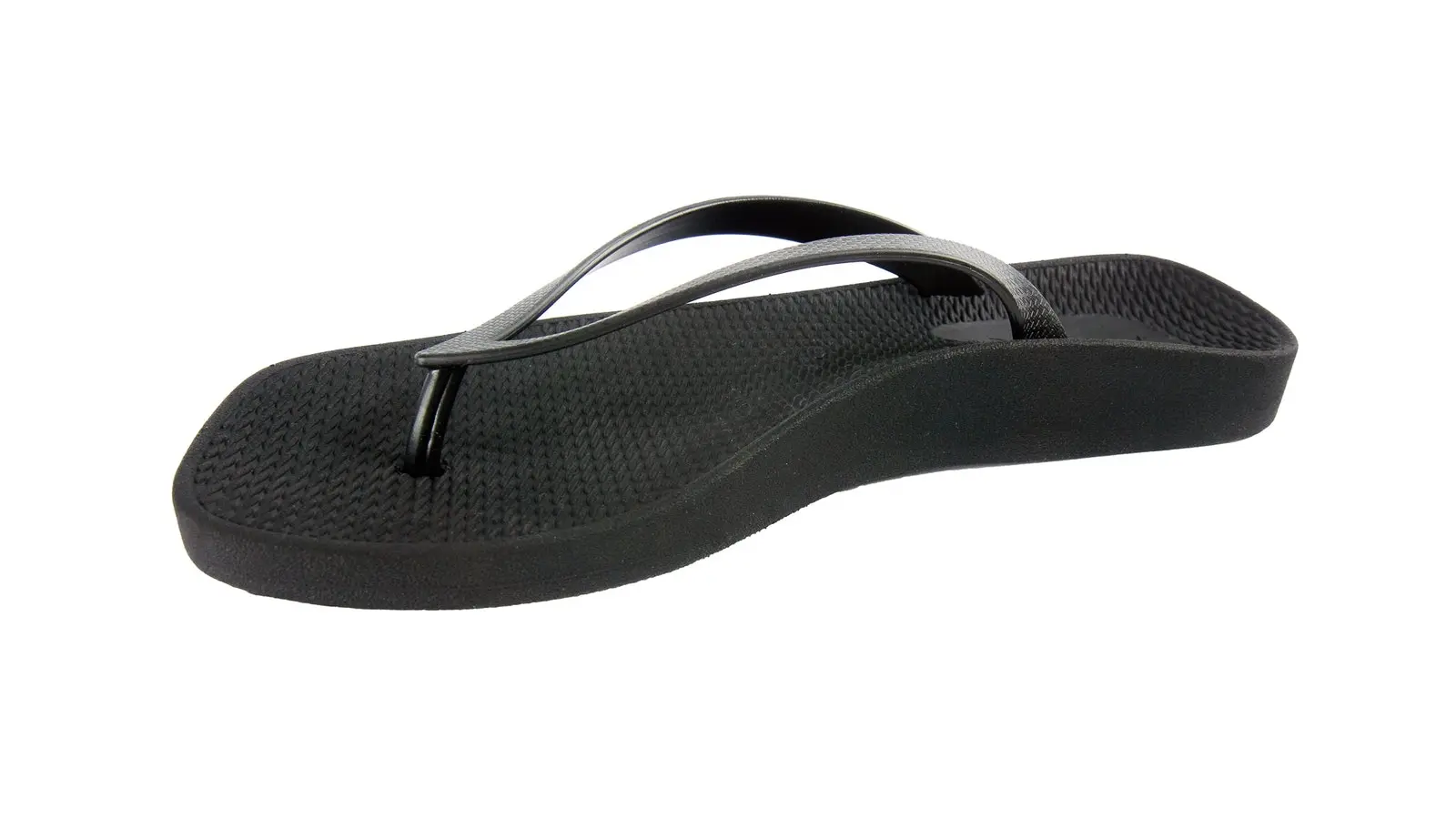 Archline Breeze Arch Support Orthotic Thongs Flip Flops Arch Support - Black