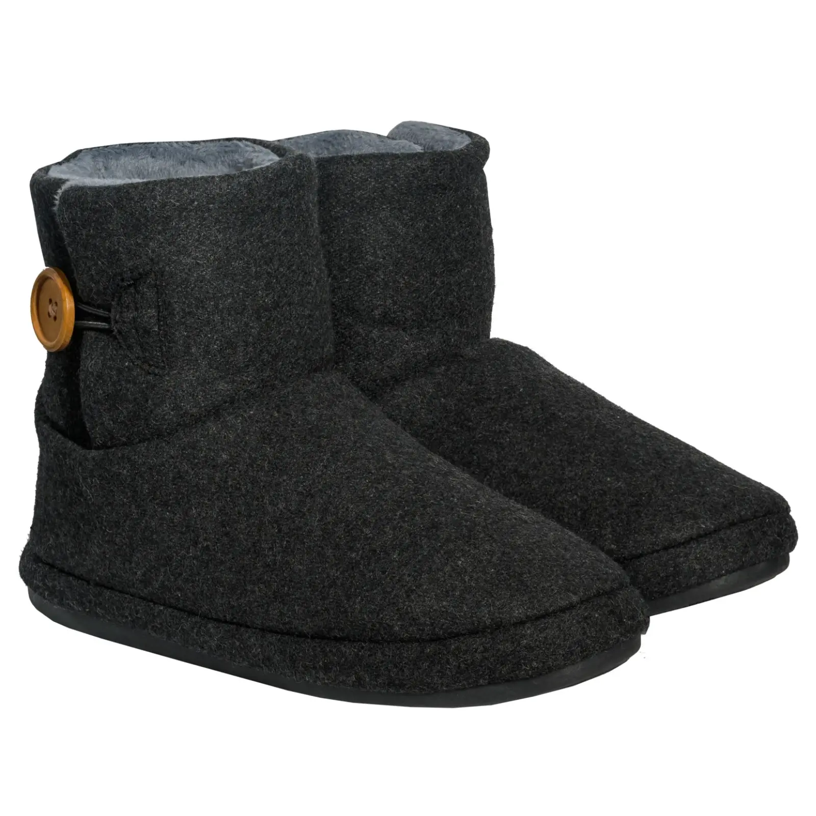 Archline Orthotic UGG Boots Slippers Arch Support Warm Orthopedic Shoes - Charcoal