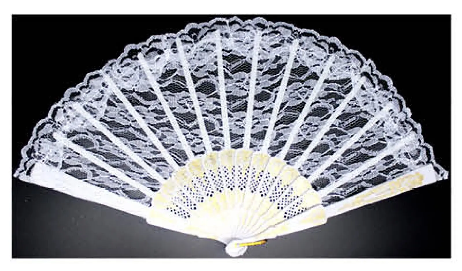 LACE FAN Hand Folding Wedding Party Bridal Spanish Costume Accessory