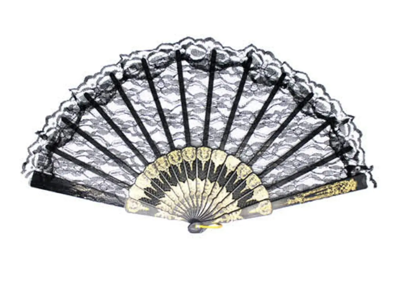 LACE FAN Hand Folding Wedding Party Bridal Spanish Costume Accessory