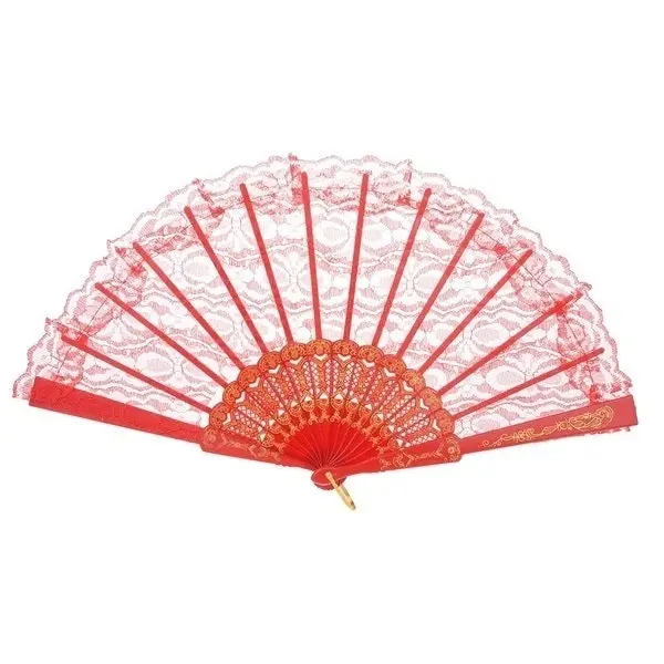 LACE FAN Hand Folding Wedding Party Bridal Spanish Costume Accessory