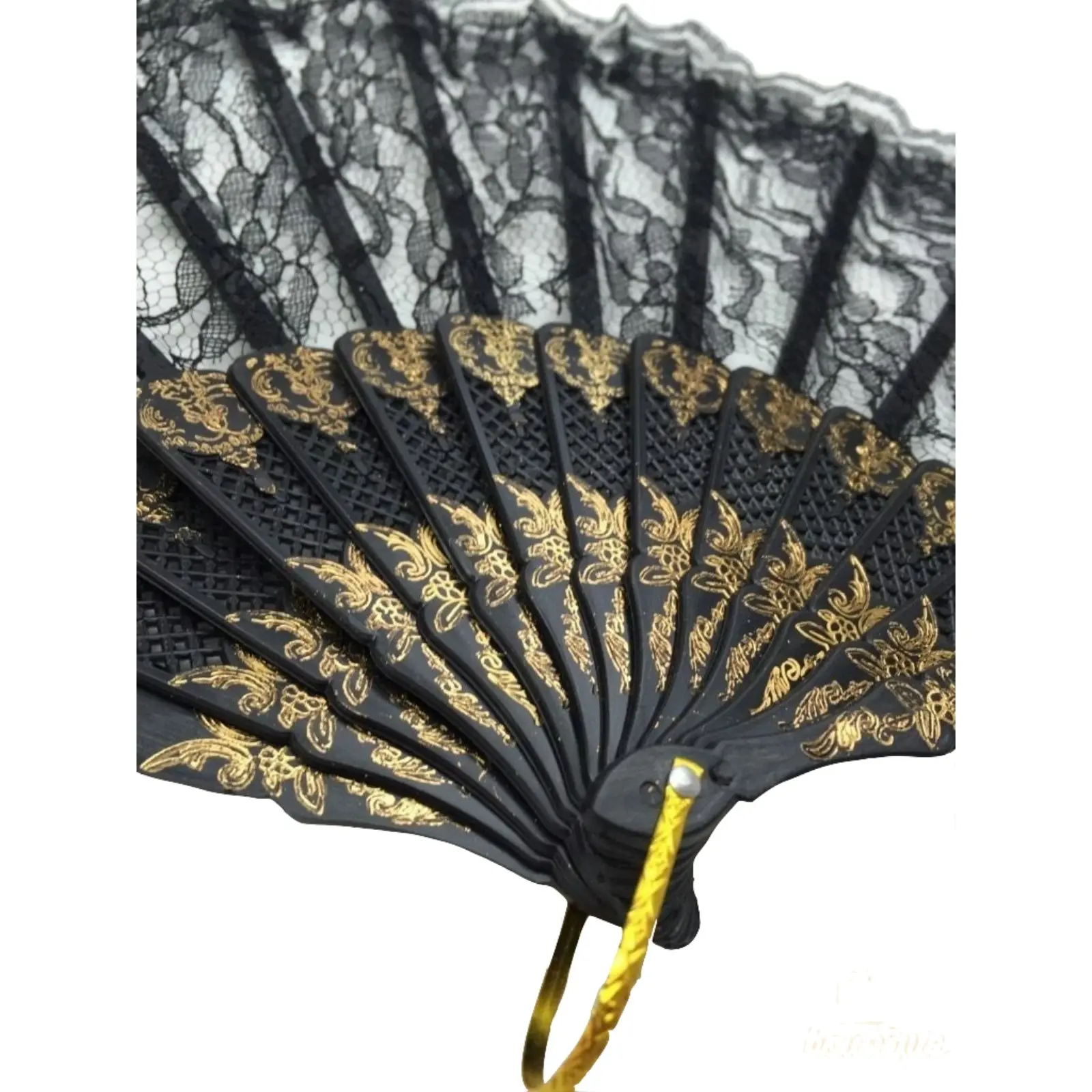 LACE FAN Hand Folding Wedding Party Bridal Spanish Costume Accessory