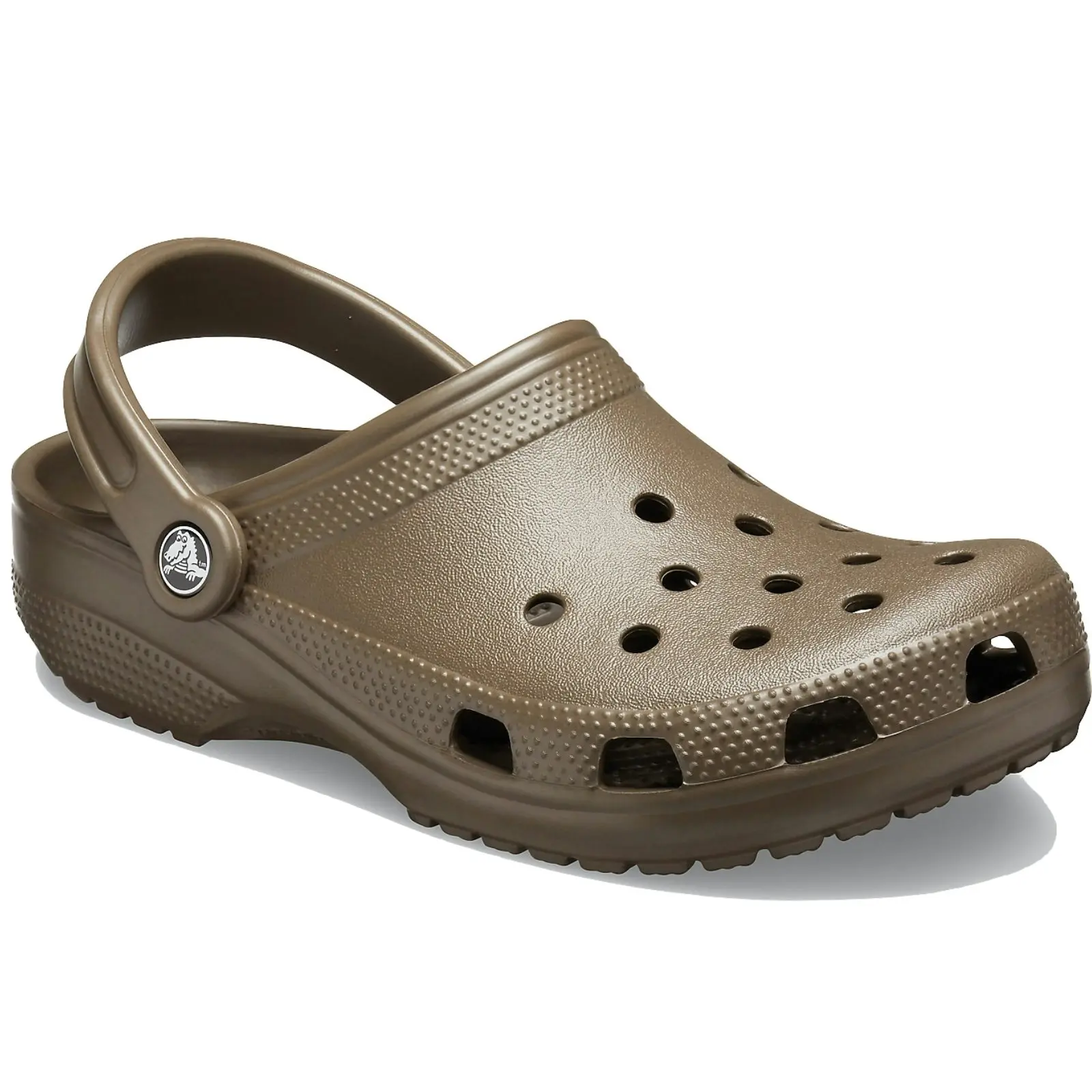 Crocs Classic Clogs Roomy Fit Sandal Clog Sandals Slides Waterproof - Chocolate