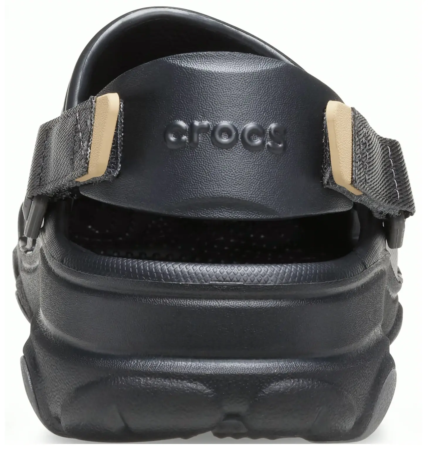 Crocs Mens Classic All Terrain Clog Breathable Slipper - Black