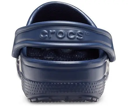 Crocs Classic Clogs Roomy Fit Sandal Clog Sandals Slides Waterproof - Navy