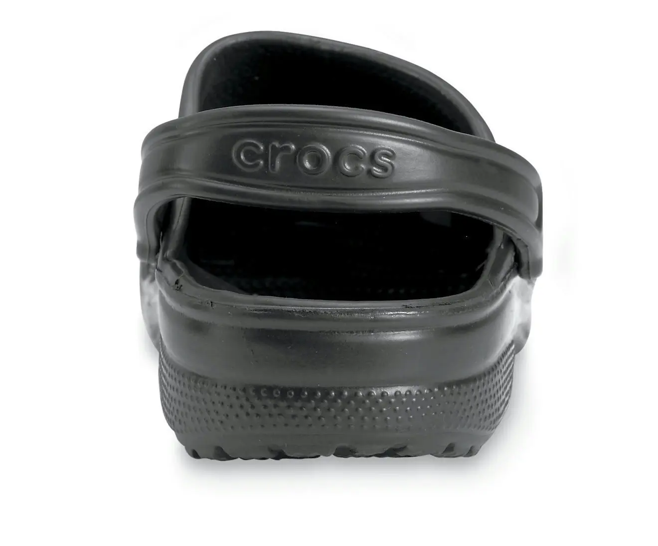 Crocs Classic Clogs Roomy Fit Sandal Clog Sandals Slides Waterproof - Black