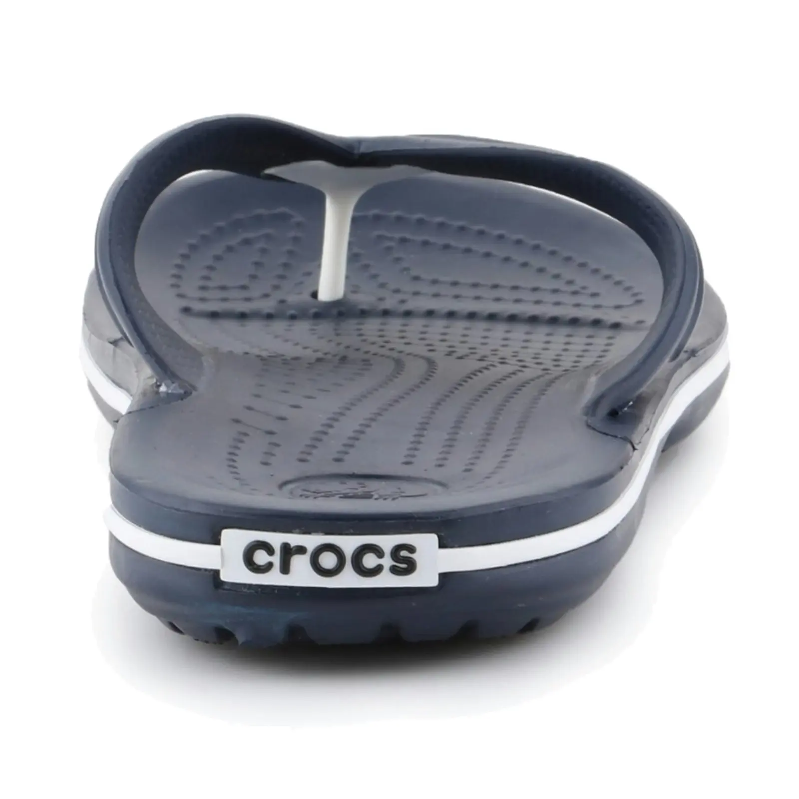 Crocs Crocband Croslite Flip Flops Thongs Relaxed Fit Summer - Navy