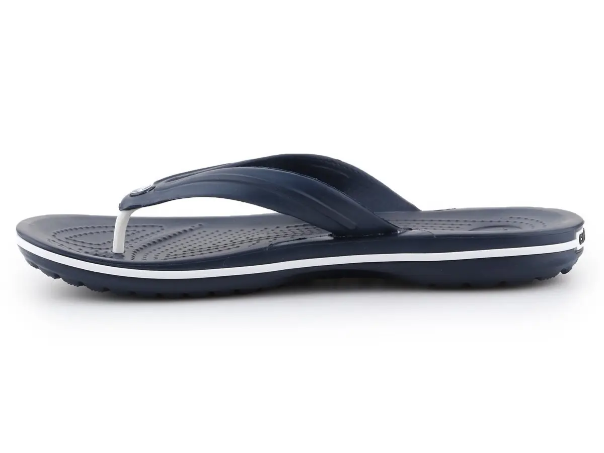 Crocs Crocband Croslite Flip Flops Thongs Relaxed Fit Summer - Navy