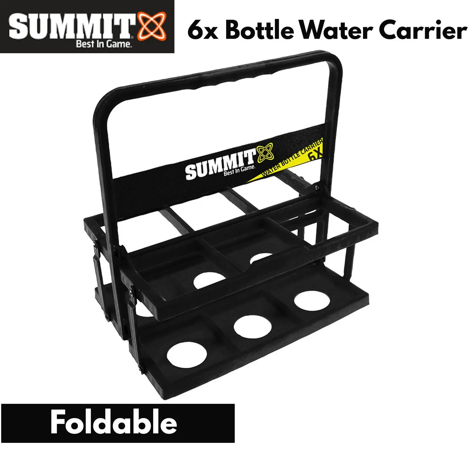 Summit 6x Water Bottle Bottle Carrier Soccer Football Rugby Sports Game Drink Holder