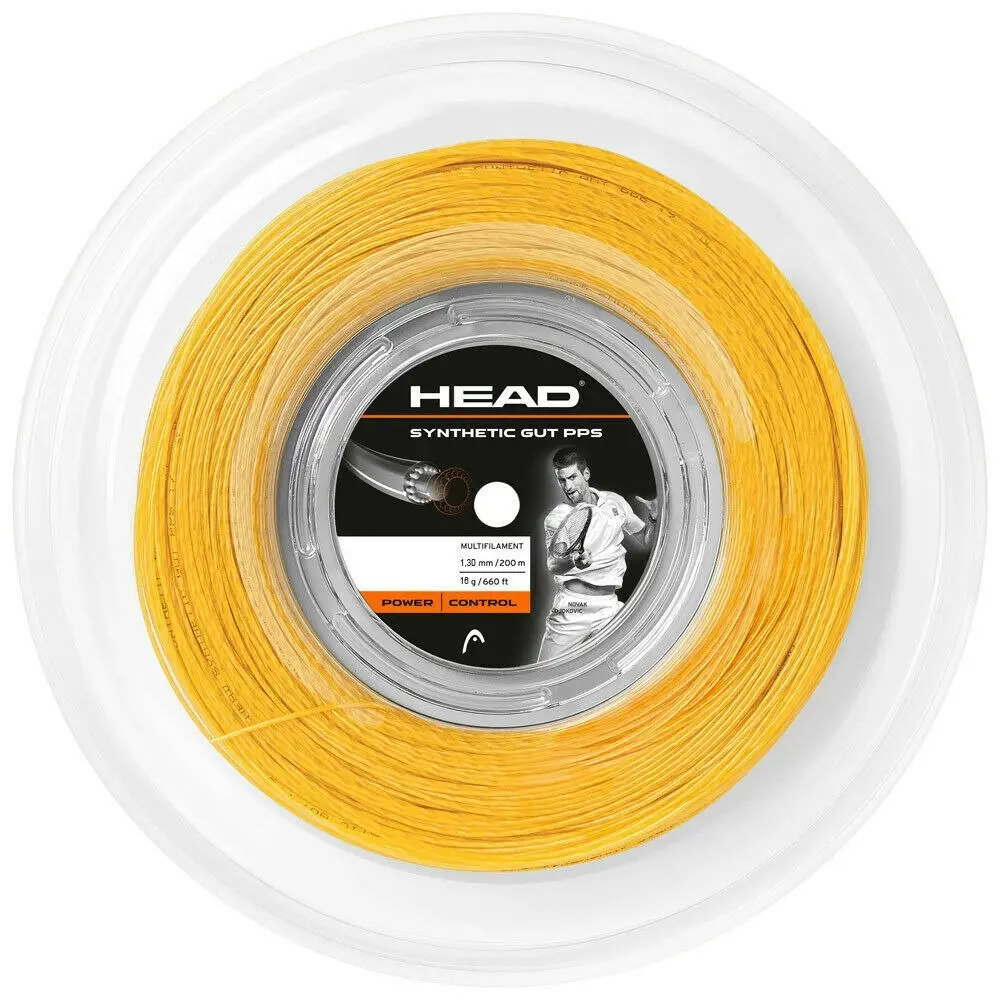 Head Synthetic Gut PPS 16g Tennis String Reel 200m 1.30mm Power Control