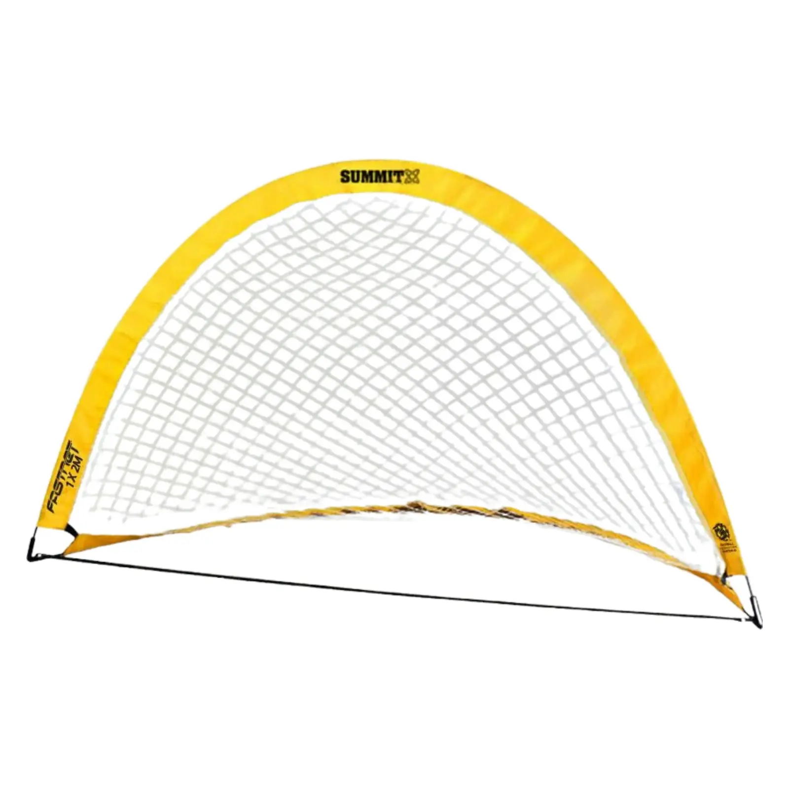 Summit Pop Up Teardrop Advance FFA Half Dome Training Football Soccer Goal 2mx1m