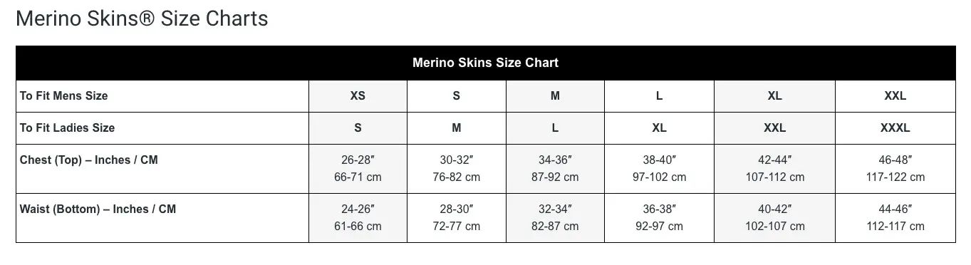 Merino Skins Womens Camisole Wool Thermal Underwear Top Cami Baselayer - Skin