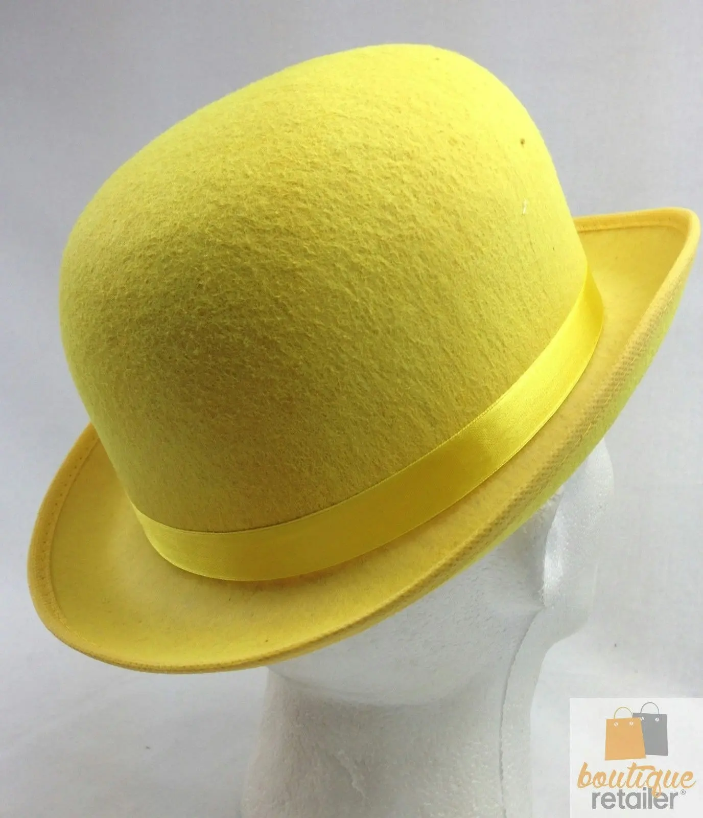 6x BOWLER HAT Party Costume Derby Fancy Dress Dance Halloween Vintage Cap BULK