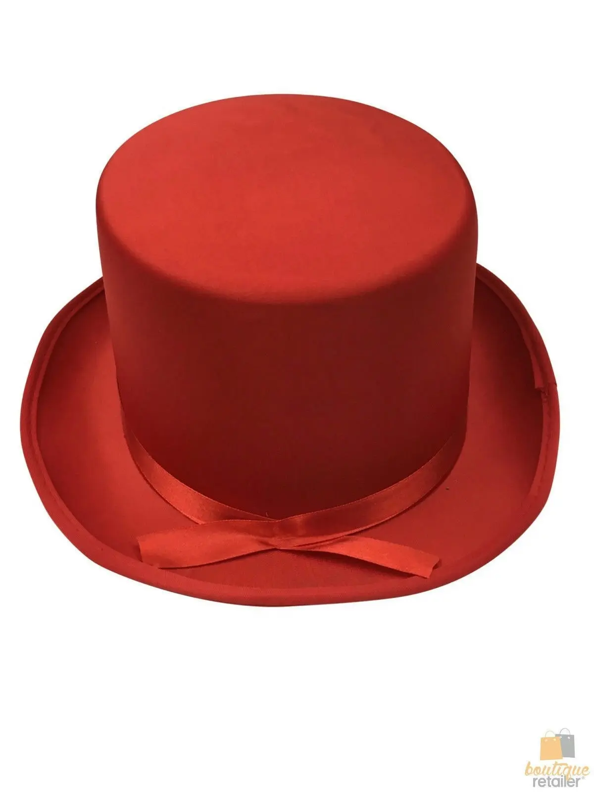 SATIN TOP HAT Costume Party Cap Fancy Dress Trilby Fedora One Size