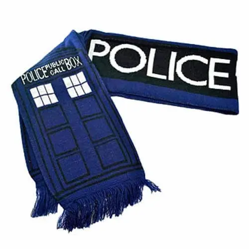 Doctor Who Tardis Scarf