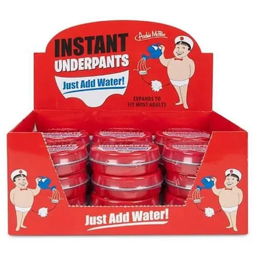 Archie Mcphee Instant Underpants