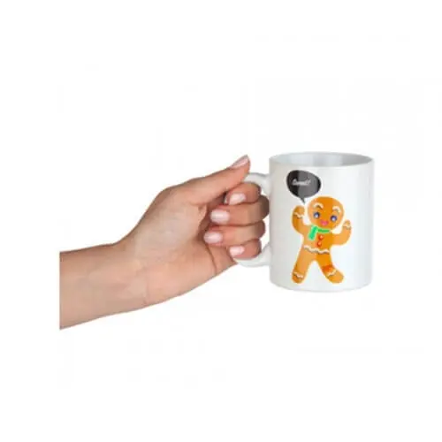 Bigmouth Colour Changing Gingerbread Man Mug