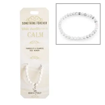 White Howlite Calm Bracelet