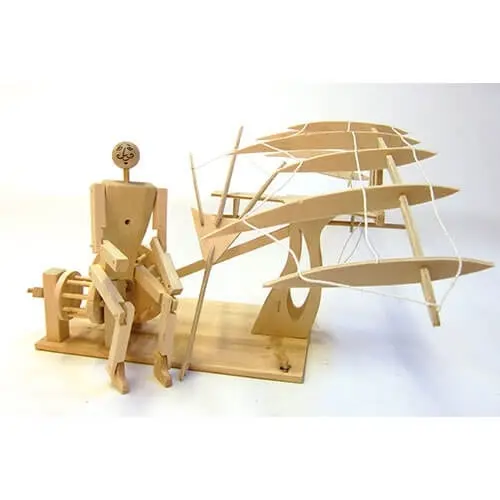 Pathfinders Da Vinci Ornithopter Wooden Kit