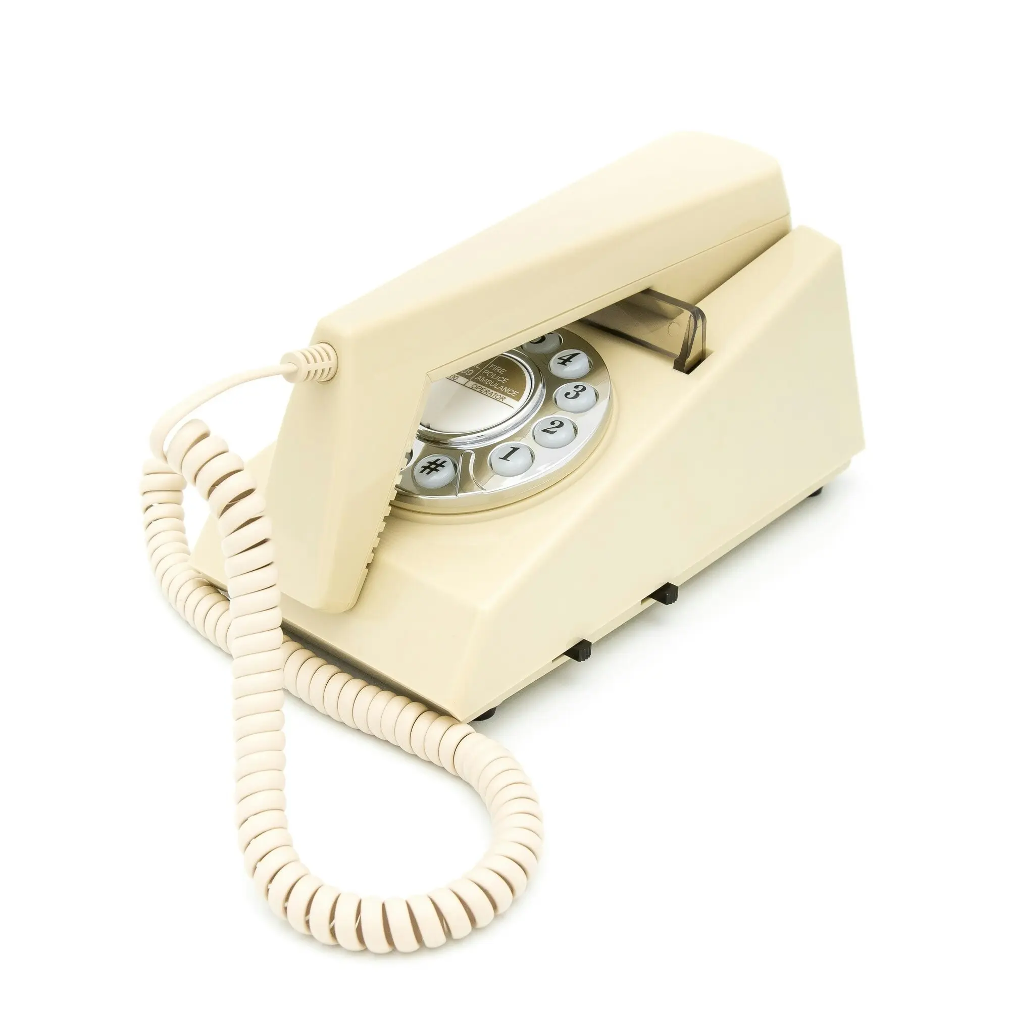 GPO Retro Trim Phone Push Button - Ivory