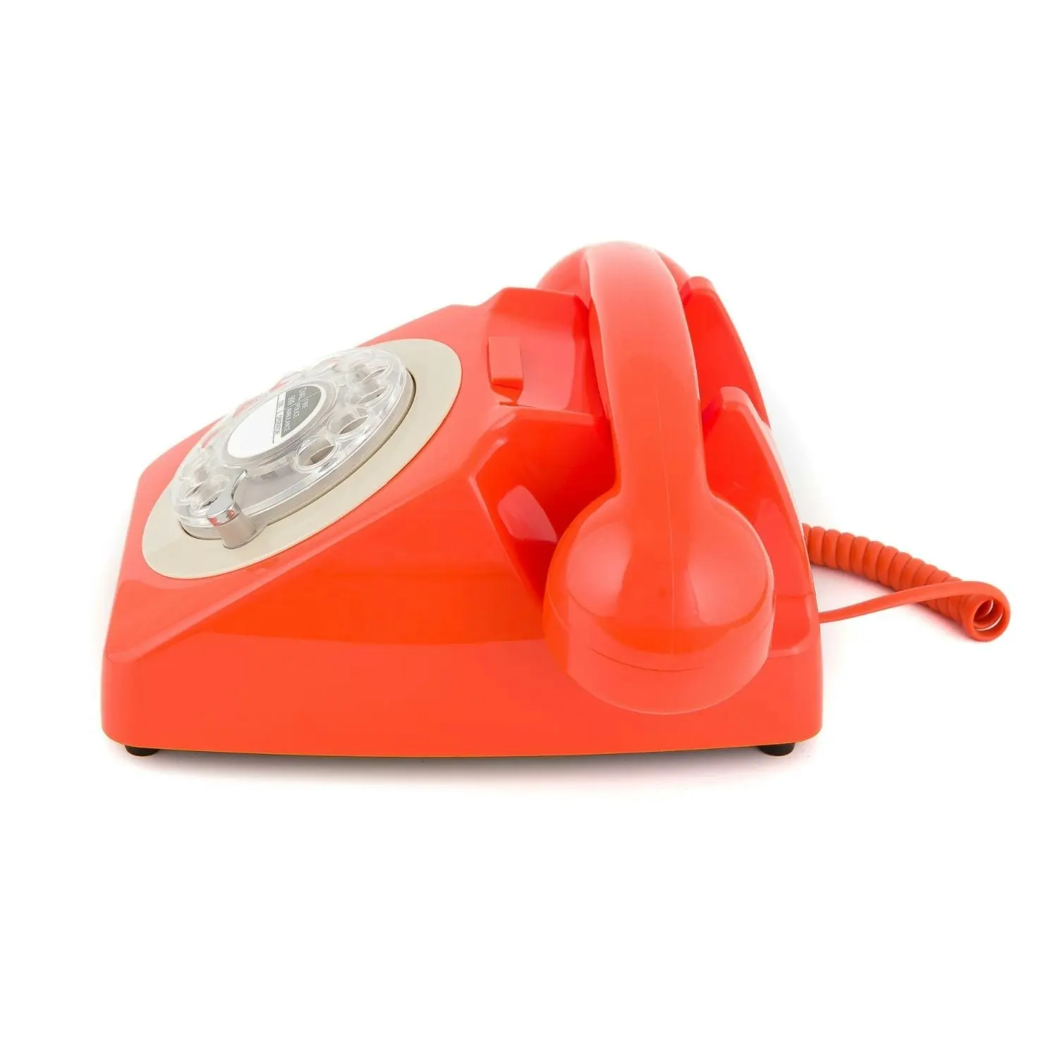 GPO Retro 746 Rotary Telephone - Orange