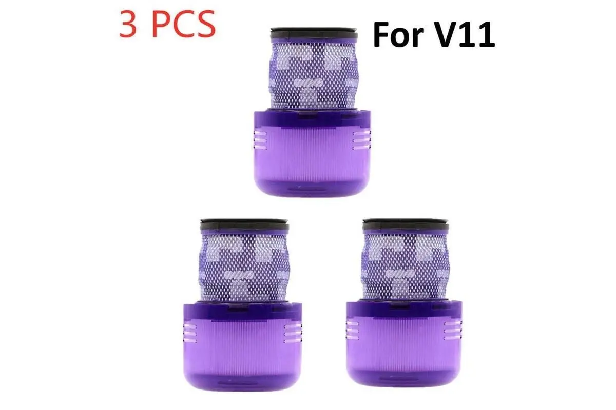 [3 Pack] Dyson V11 Compatible Vacuum Filters Replacement | Compare to Part 970013-02