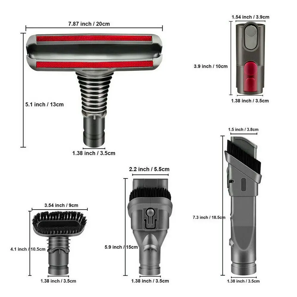 Tool kit for DYSON V7, V8, V10, V11, V12 & V15 vacuum cleaners