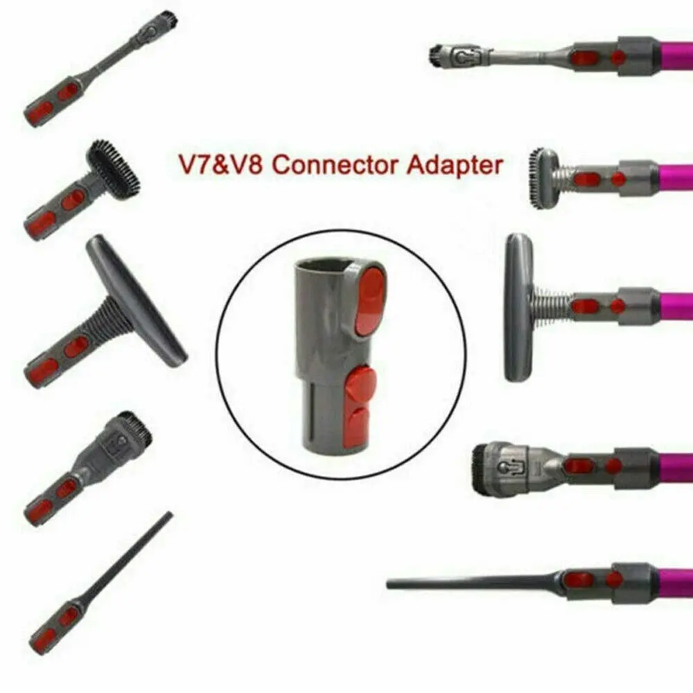 Dyson V7 V8 V10 V11 V15 Vacuum Cleaner Brush Attachment Accessories Kit Replacement