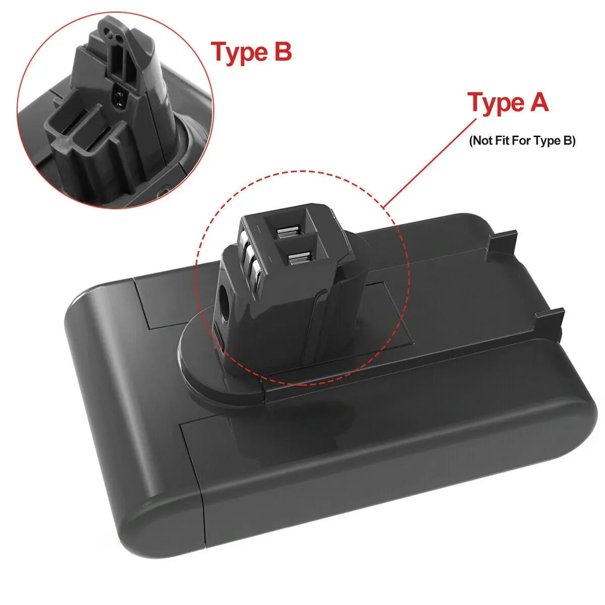 Dyson DC30 DC31 DC34 DC35 Type A Compatible Battery Replacement