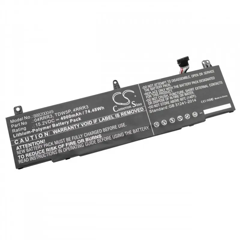 Replacement Battery For DELL TDW5P