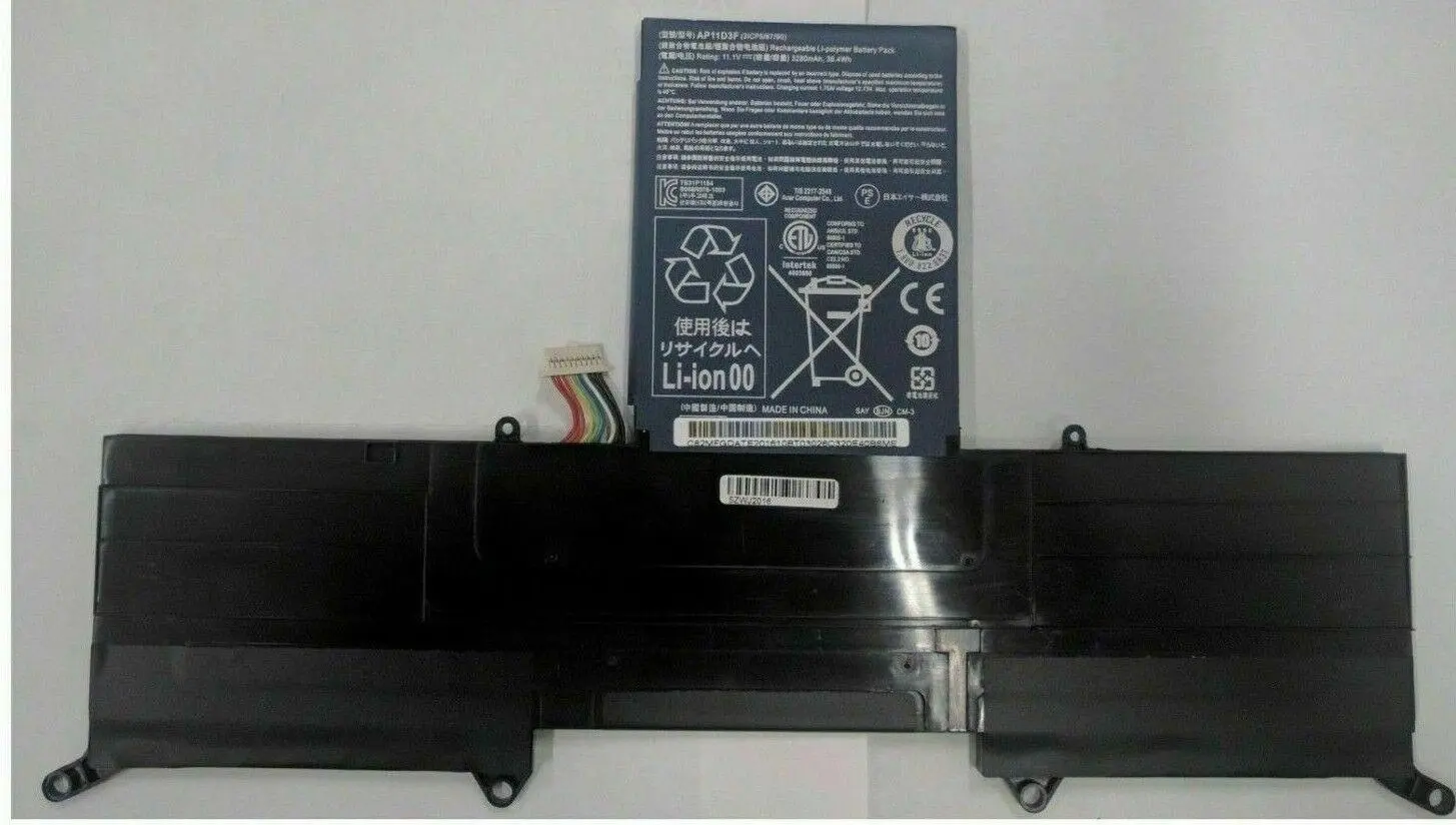 Battery for ACER ASPIRE S3-391 S3-951 13.3" AP11D3F AP11D4F ms2346