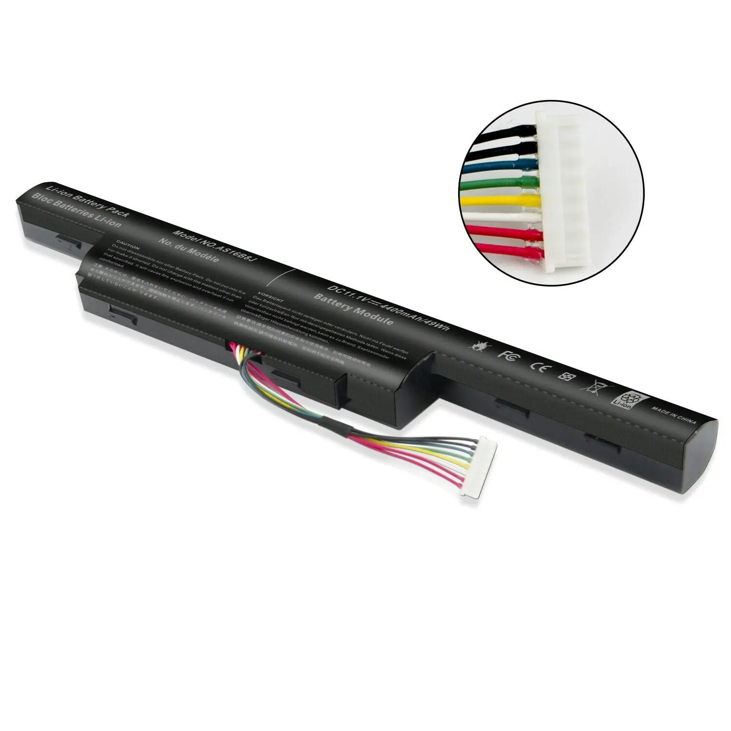 Replacement Battery for ACER Aspire E5-523G E5-575G-5032 F5-573G AS16B5J AS16B8J