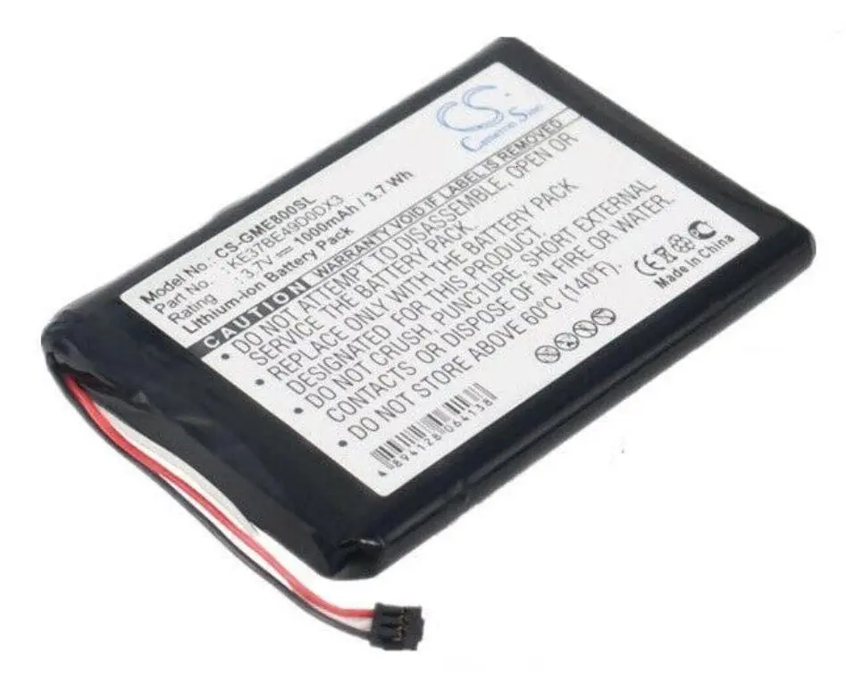 Replacement Battery for Garmin Edge 800 810 KE37BE49D0DX3 GPS Navigator