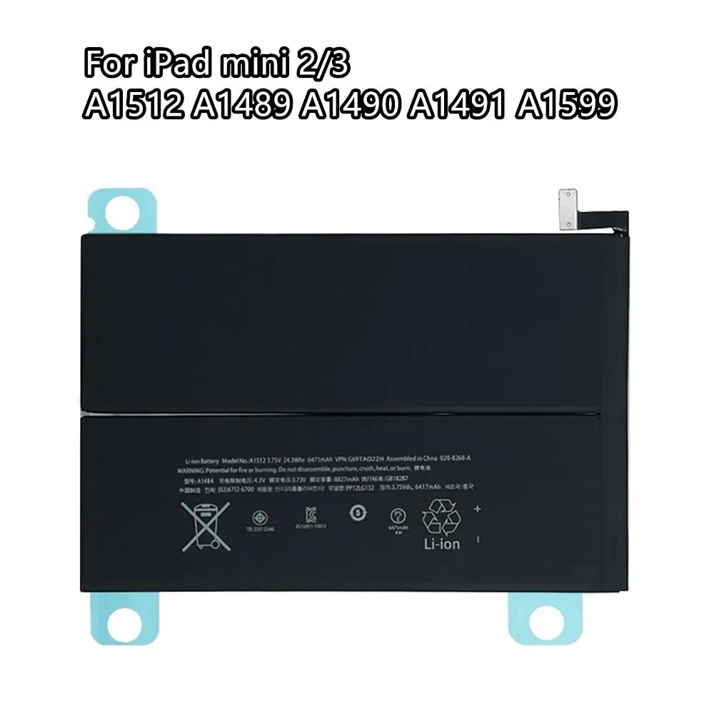 New Battery Replacement For iPad Mini 2/3