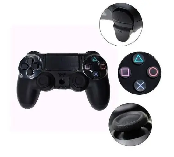 Wireless Bluetooth Controller Compatible Playstation 4 PS4 Controller Gamepad - Blue