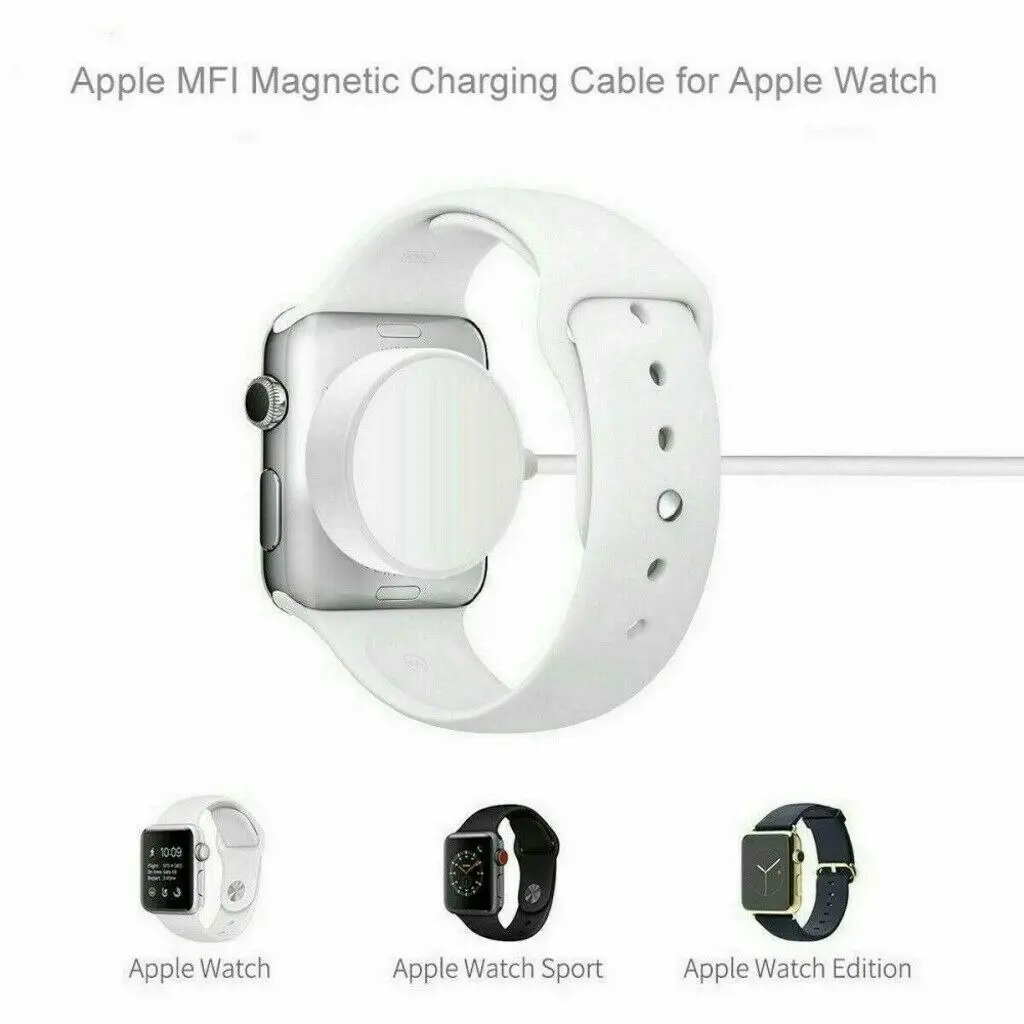 For Apple Watch iWatch 8 7 6 5 4 2 1 Magnetic Fast  Charger Charging Cable