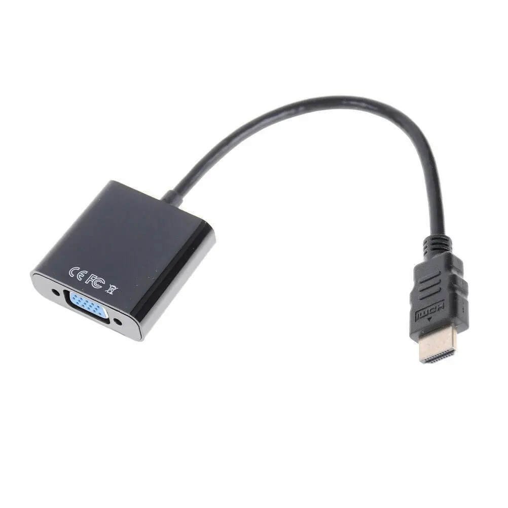 1080P HDMI Male to VGA Female Video Adapter Cable Converter