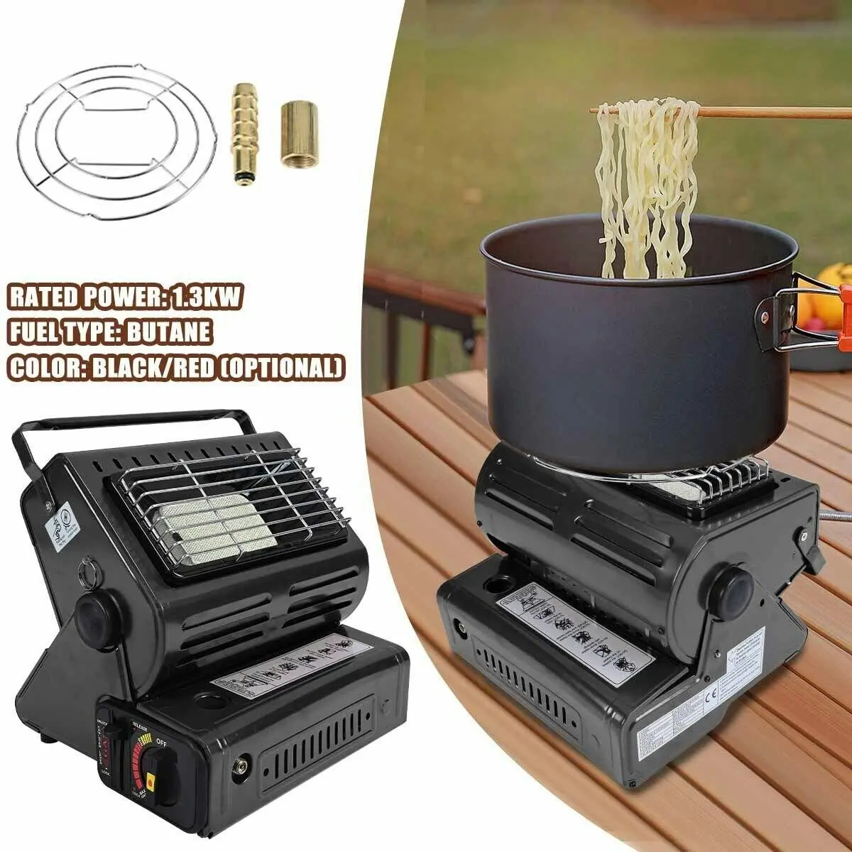 Camper Portable Butane Gas Heater for Camping Camp Tent Outdoor Hiking