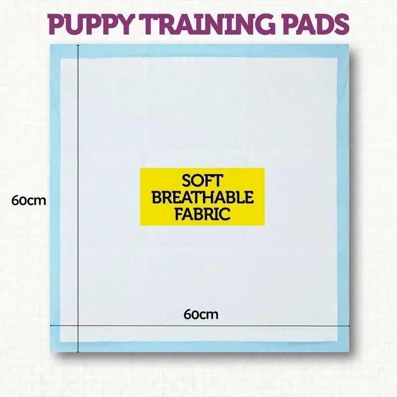 3 Packs Dog Training Pads Large 60cm x 60cm 30pcs