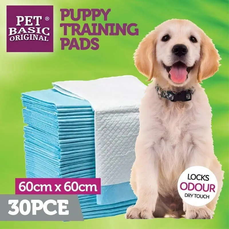 3 Packs Dog Training Pads Large 60cm x 60cm 30pcs