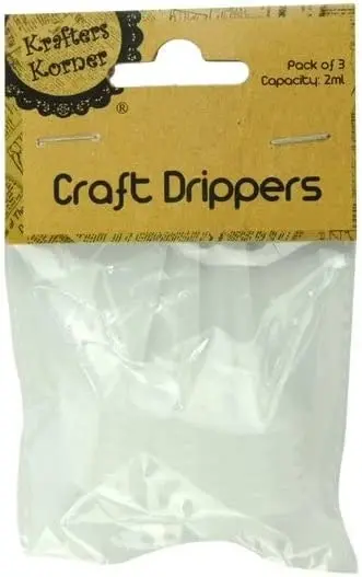 [2Pk X 3Pce] Krafters Korner Craft Dripper - White 2ML