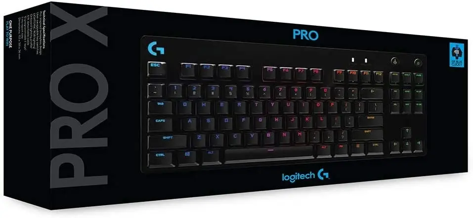 Logitech G PRO X Mechanical Gaming Keyboard (920-009239)