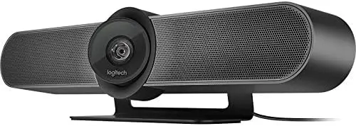 Logitech MEETUP All-in-one conferencecam with an ultra-wide lens for small rooms HT