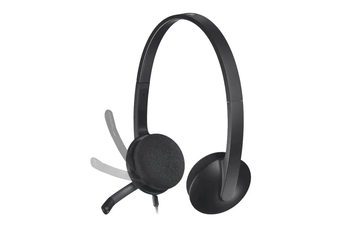 Logitech H340 USB Headset - Black HT