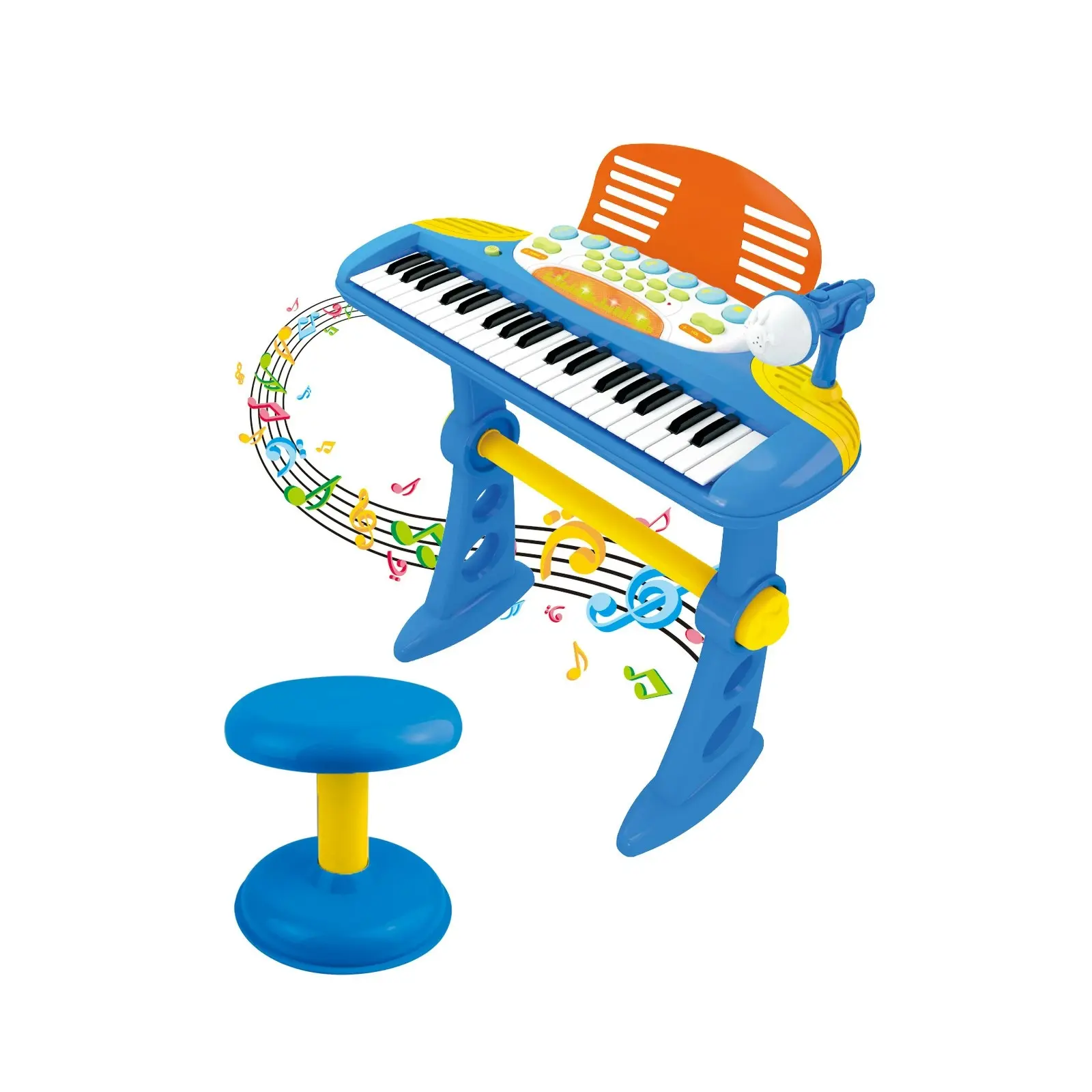 Children's Electronic Keyboard with Stand Musical Instrument Toy