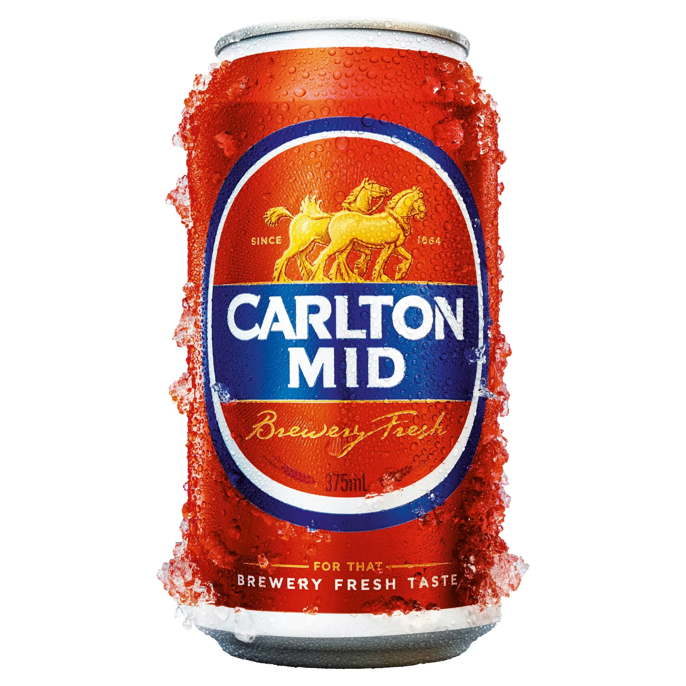 Carlton Mid Beer Case 30 x 375mL Cans