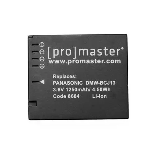 ProMaster fit for Panasonic DMW-BCJ13 Battery